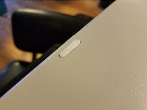 macintosh taşınabilir ayak pedi bilgisayar mac pad 3d print model - Mito3D