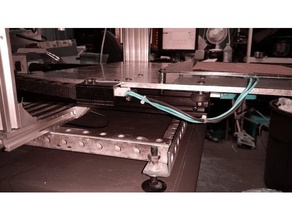 cama de cadena cable cableado del calentador soporte conector Impresora 3d las piezas el caliente 3d print model - Mito3D