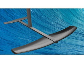 kite sup hydrofoil wings only sport & outdoors kitesurf surfing watersports 3d print model - Mito3D