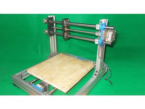 022-homemade cnc router mill laser plotter 3d printer machine diy xy axis slide bed base linear frame tools 3d print model - Mito3D