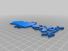 maniquiaglomeradola chatarra La impresión en 3d 3d print model - Mito3D