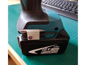 bitholder makita drills tool holders & boxes 3d print model - Mito3D