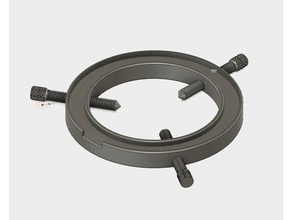 universale a led luce dell'anello del monte la fotocamera di montaggio videocamera dslr porta microscope - microscopio 3d print model - Mito3D