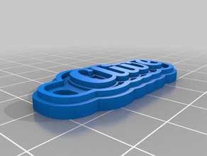clive keychains customized 3d print model - Mito3D