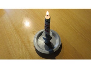 candle holder household 3d print model - Mito3D