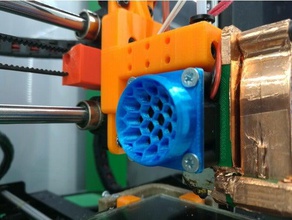 30mm fan guard 3d yazıcı aksesuarları ızgara kefen e3d 3d print model - Mito3D