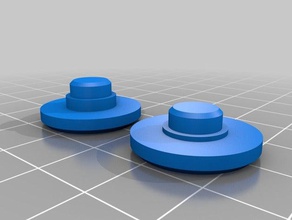 jafs m10 tall cap toys & games fidget spinner fix 3d print model - Mito3D