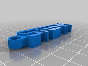 vapor llavero 43 organización personalizado 3d print model - Mito3D