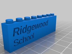 ridgewood lego Spielsets kundengebundene 3d print model - Mito3D