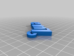 fobluna de l'organisation personnalisé 3d print model - Mito3D