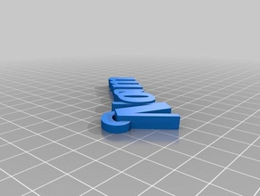 fobnoam organização personalizado 3d print model - Mito3D