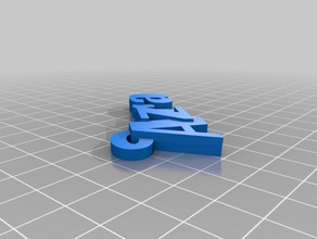 fobazra organização personalizado 3d print model - Mito3D