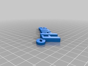 fobfleure organização personalizado 3d print model - Mito3D