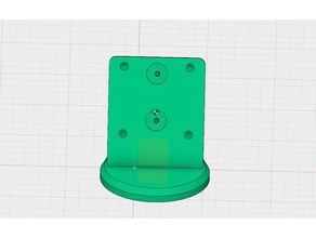 soutien danfoss salle de capteur L'imprimante 3d pièces la base supporto xyzprinting xyz da vinci 3d print model - Mito3D