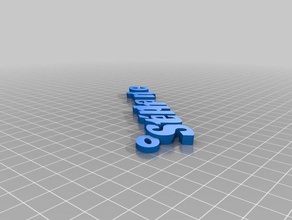 fobst phanie organização personalizado 3d print model - Mito3D