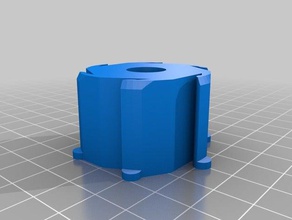 my customized spool hub adapter2 3d printer parts 3d print model - Mito3D