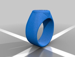 sinestro corp anneau les anneaux green lantern de l'anneau corps 3d print model - Mito3D