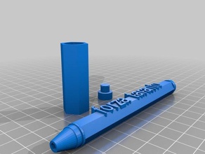 penna di forza taranto office su misura 3d print model - Mito3D
