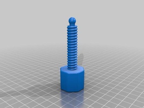 g-clamp articulated lamp 3d print model - Mito3D