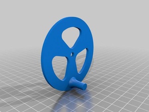 rueda Impresora 3d de las piezas 3d print model - Mito3D