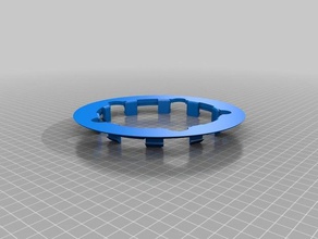 brompton chainring guard sport & outdoors 3d print model - Mito3D
