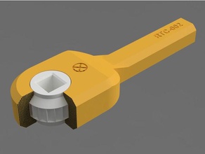 shorty ratchet hand tools aubrey plaza dank kael tool wrench 3d print model - Mito3D