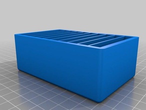 nintendo gameboy cartucho de organizador juegos video caja almacenamiento 3d print model - Mito3D
