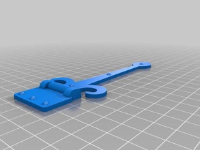 old fashioned hinge 3d printing 3d print model - Mito3D