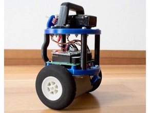 mini balancing robot robotics arduino motor mpu6050 simple small stepper 3d print model - Mito3D