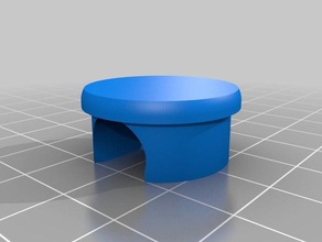 il mio personalizzato parametrico tappo della provetta parti su misura 3d print model - Mito3D