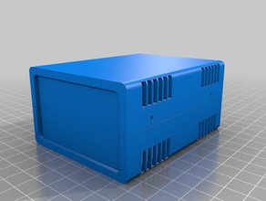 mon personnalisés ultime paramétrique box météo de la station l'électronique personnalisé 3d print model - Mito3D