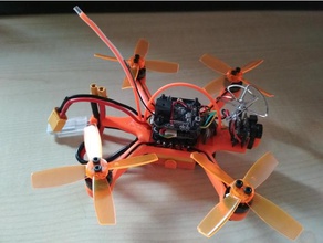 brushless micro quadcopter r c vehicles 1103 motor miniquad multicopter quad frame quadrocopter 3d print model - Mito3D