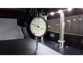 dial caliper mounting bracket raise3d 3d printer accessories 3d print model - Mito3D