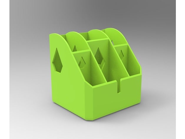 pen holder noob very easy print office 3D print model - Mito3D