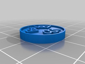 my customized coin chip coins & badges 3d print model - Mito3D