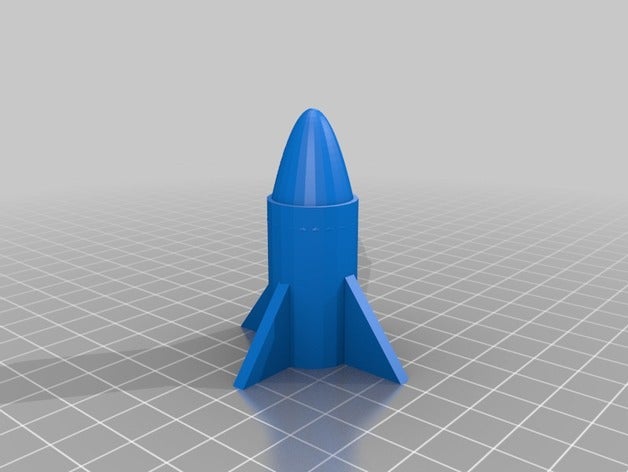 rosie's rocket 3rd grader physics & astronomy toy 3D print model - Mito3D