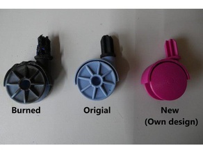 roda de cremalheira secagem peças substituição a parte rack 3d print model - Mito3D