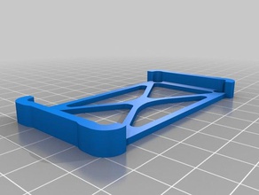 martian ii fpv drone battery tray r c vehicles holder 2 quadcopter 3d print model - Mito3D