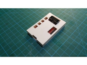 buspirate case v36 electronics avr programmer jtag 3d print model - Mito3D