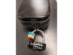 breakoutedu anelli di blocco giocattolo & accessori gioco per sottogruppi lavoro serratura anello biglietto 3d print model - Mito3D