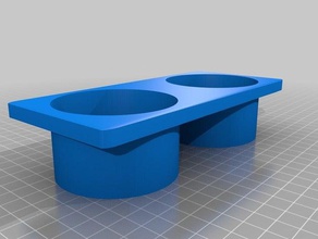 freda möglicherweise bongo-Becherhalter - nicht drucken, verwenden remix statt 3d print model - Mito3D