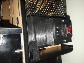 fonte de alimentação interruptor extensão os terminais da chave bater Impressora 3d peças 3d print model - Mito3D