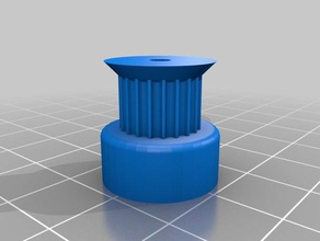 gt2 2mm de polia partes personalizado 3d print model - Mito3D