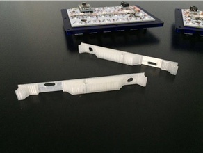 end inserts smashing acrylics let's split case computer diy lets mechanical keyboard 3d print model - Mito3D