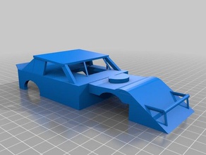 race car body rc slot 3d printing 3d print model - Mito3D