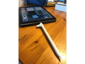 apple crayon cap titulaire de la tablette ipad pro porte-crayon l'ipad organisateur 3d print model - Mito3D