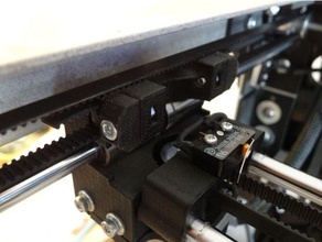 serrage courroies alternatif 3d printer accessories belt tensioner courroie smartcub3d 3d print model - Mito3D