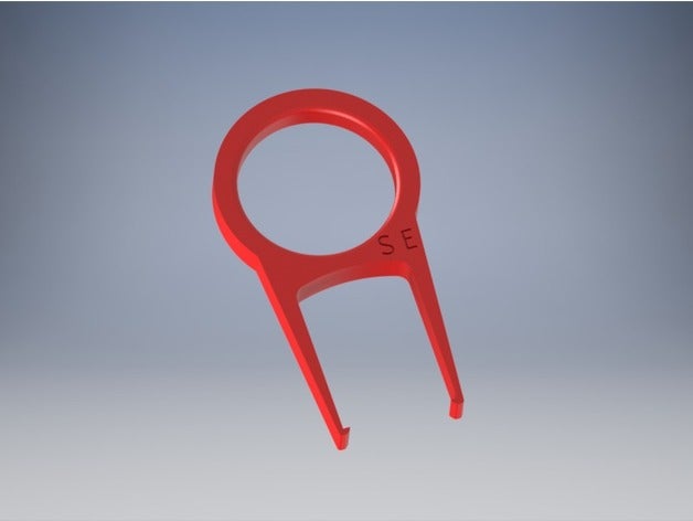 cherry mx-Tastenkappe puller hand-Werkzeuge mx Tastenkappe keycappuller remover 3D print model - Mito3D