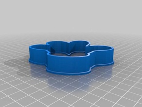 mickey glove cookie cutter 3d printing 3d print model - Mito3D