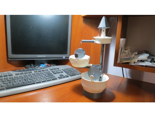 tabella fontana lame office 3D print model - Mito3D